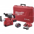 Milwaukee M18 Fuel 1in. SDS Plus Rotary Hammer Kit — With 2 Batteries, 18 Volt, Model# 2712-22DE