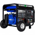 DuroMax Portable Dual Fuel Generator — 12,000 Surge Watts, 9500 Rated Watts, Electric Start, CARB Compliant, Model# XP12000EH