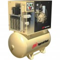 Ingersoll Rand Rotary Screw Compressor w/Total Air System — 200 Volts, 3-Phase, 10 HP, 38 CFM, Model# UP6-10TAS-125