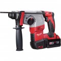 Milwaukee M18 Cordless SDS+ Rotary Hammer Drill Kit With 2 Batteries — 7/8in., 1.4 Ft.-Lbs., Model# 2605-22