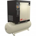 Ingersoll Rand Rotary Screw Compressor — Total Air System, 7.5 HP, 230 Volt/1-Phase, 27.5 CFM @ 115 PSI, 80-Gallon Tank, Model# 48670749