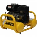 DEWALT 4-Gallon Pontoon Gas-Powered Air Compressor — Honda GX160 Engine, 155 PSI, Model# DXCMTA5090412
