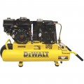 DEWALT 8-Gallon Honda Powered Gas Wheelbarrow Compressor — GX160 OHV Engine, 9.9 CFM @ 90 PSI, Model# DXCMTB5590856.SAN